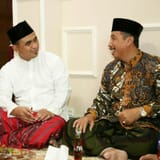 Gelar Open House, Wagub Taj Yasin Berpesan Tahan Diri Jelang Keputusan MK