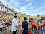 Longsor Timpa Rumah Warga, Wabup Hanies Langsung Tinjau ke Lokasi