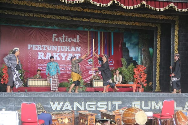 Bangga, Rembang Lolos Final Festival Pertunjukkan Rakyat Lagi