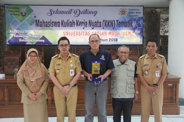 Terima Rombongan KKN UGM, Wabup Harap Berkelanjutan