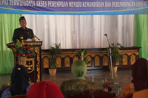 Bupati Hafidz Ingatkan Tiga Fungsi Wanita Saat Peringatan HUT GOW ke 56