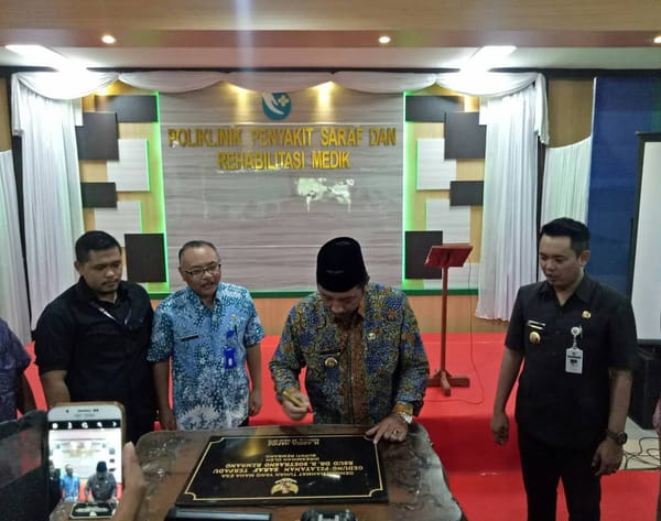 Bupati Hafidz Resmikan Gedung Pelayanan Penyakit Saraf Terpadu