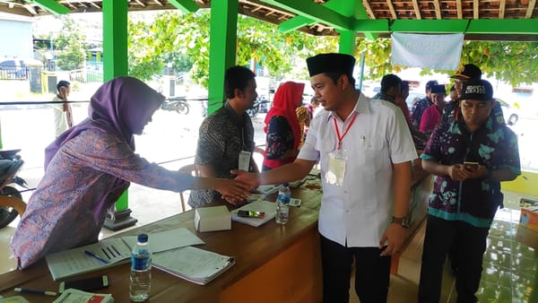 Pantau Pemilu, Wakil Bupati Berpesan Guyub Rukun