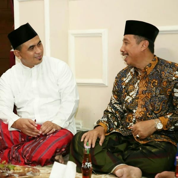 Gelar Open House, Wagub Taj Yasin Berpesan Tahan Diri Jelang Keputusan MK