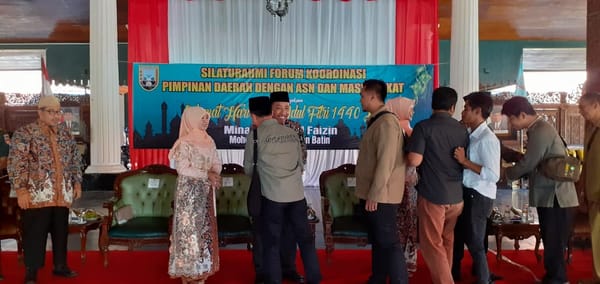 Bupati Rembang Gelar Halalbihalal, Data ASN Bolos di Kirim Ke KemenPan RB