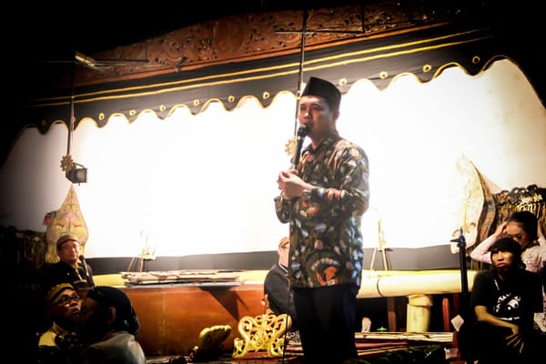 Hadiri Pagelaran Wayang Kulit Pepadi, Wabup Beri Motivasi Jangan Sampai Berhenti