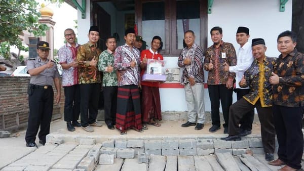 Empat Rumah Tak Layak Disulap Jadi Rumah Tahan Gempa Oleh CSR PT.Semen Gresik