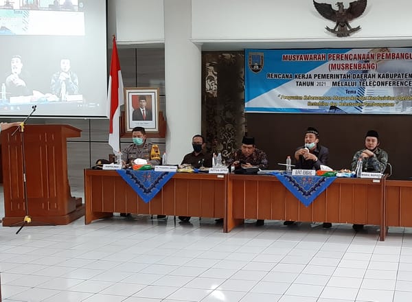 Musrenbang RKPD 2021 Digelar Via Video Conference