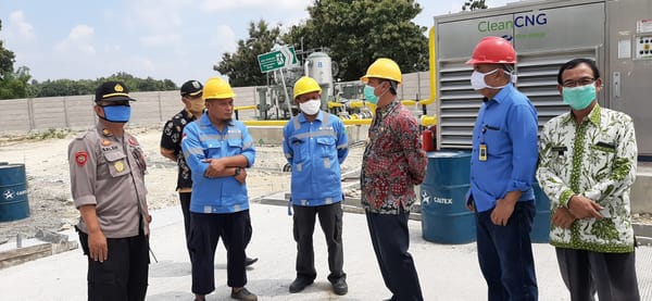 Bupati Hafidz Tinjau Kilang Gas di Jatihadi