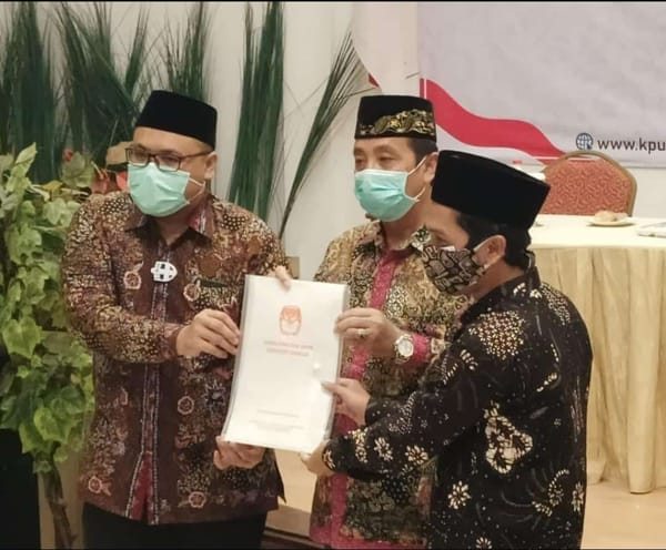 Pelantikan Bupati dan Wabup Dilakukan Secara Virtual