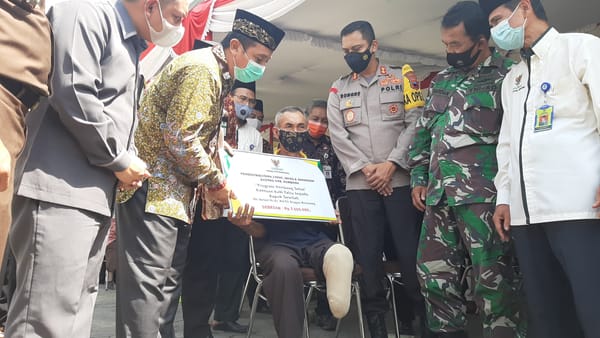 Bantuan Didistribusikan, Baznas Juga Sasar Zahra Yang Tempurung Kepalanya Pecah