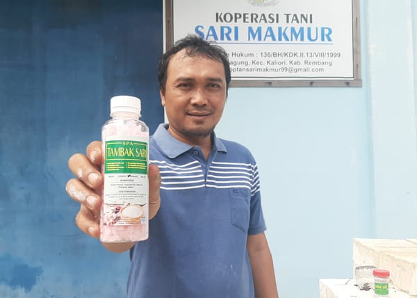 Jadi Produk Kecantikan, Garam Lokal Rembang Dijual 70ribu/kg