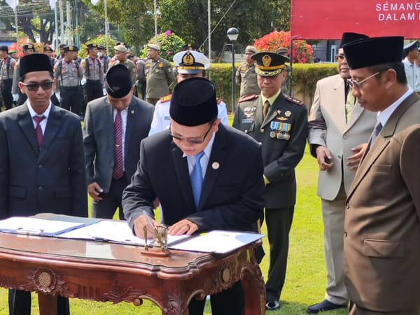 Sukseskan Pemilu, Pemkab Beri Hibah Rp. 6 Milyar ke Bawaslu