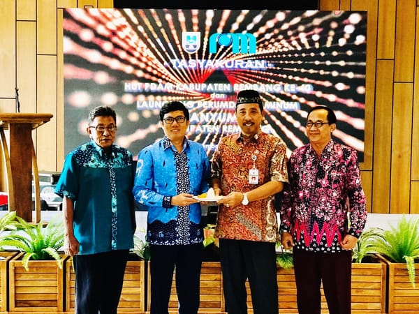 Bupati Minta Stop Pelanggan PDAM Baru, Jika Pasokan Air Belum Mencukup
