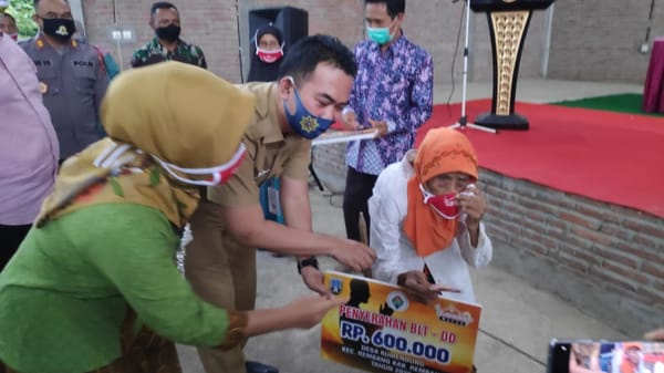 BLT Dana Desa Tahap Pertama Telah Tersalurkan 100 %