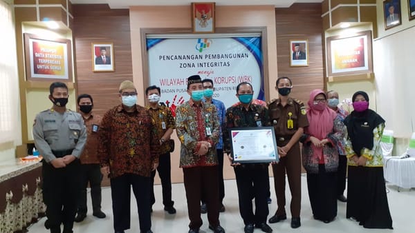 Bupati Ingin Lembaga- lembaga Bisa Canangkan Zona Integritas Menuju WBK