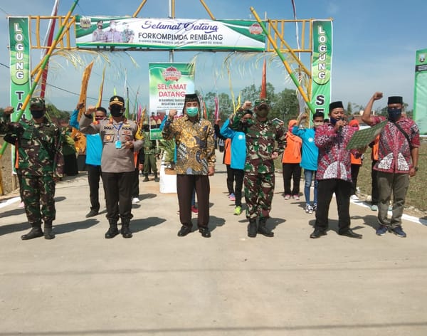 Hadapi Pendemi Covid 19, Bupati Rembang Ajak Masyarakat Optimis