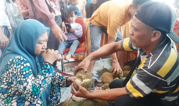 Festival Kenduren 2024, 11 ribuan Durian Lokal Rembang Terjual