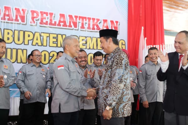 Pengurus KONI 2023- 2027 Dilantik, Bupati Hafidz Siap Dukung Pengembangan Olahraga