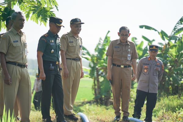 Ratusan Bantuan Pompa Air Untuk Atasi Permasalahan Air Lahan Pertanian
