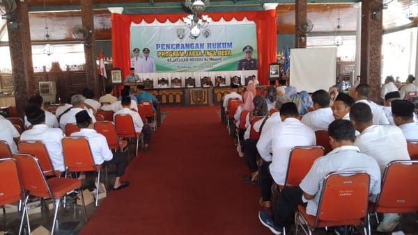 Jaksa Jaga Desa Dorong Pengelolaan Dana Desa Lebih Baik