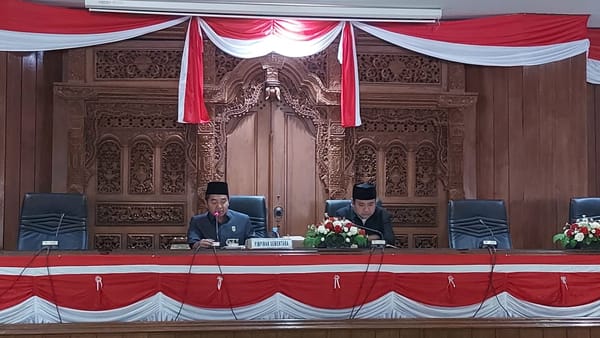 DPRD Rembang Umumkan 6 Fraksi dan Tim Penyusun Tata Tertib DPRD