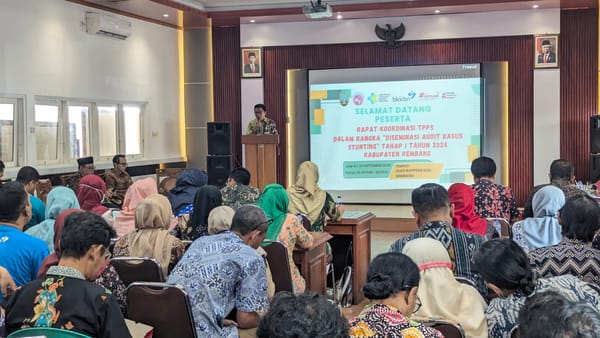 Tekan Angka Stunting, Pemkab Rembang Siapkan 74 Desa Lokasi Survei Status Gizi Indonesia