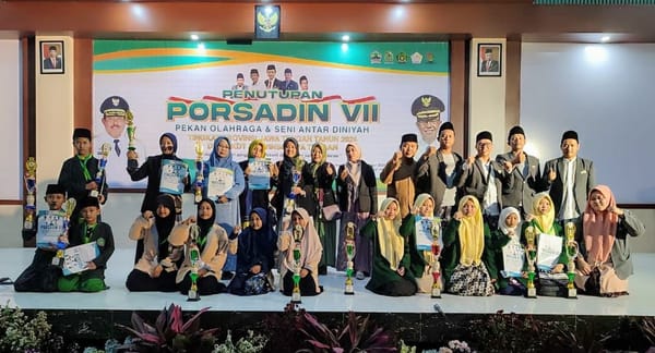 Kafilah Rembang Raih Juara Umum Porsadin ke-7 Jawa Tengah