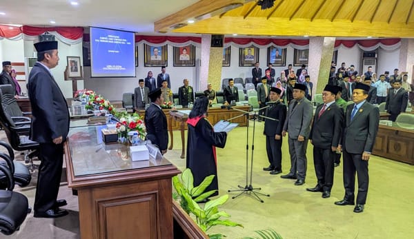 Resmi Dilantik, Pimpinan DPRD Rembang Segera Bentuk Alat Kelengkapan Dewan