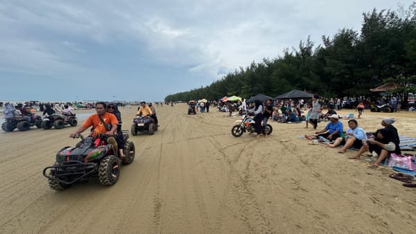 Selama Nataru, Pantai Karangjahe Dikunjungi Lebih dari 46 Ribu Wisatawan