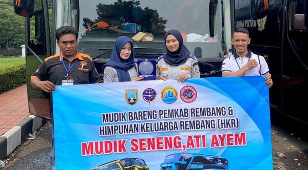 Antusiasme Tinggi, Kuota Mudik Gratis Pemkab Rembang Langsung Penuh