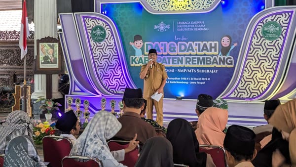 Lomba Da’i dan Da’iah di Rembang, Langkah Awal Cetak Pendakwah Muda Berbakat
