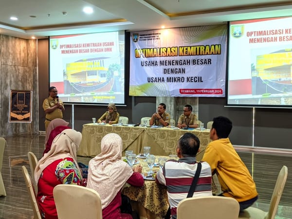 Pemkab Rembang Tingkatkan Kemitraan Pelaku UMKM dan Usaha Skala Besar