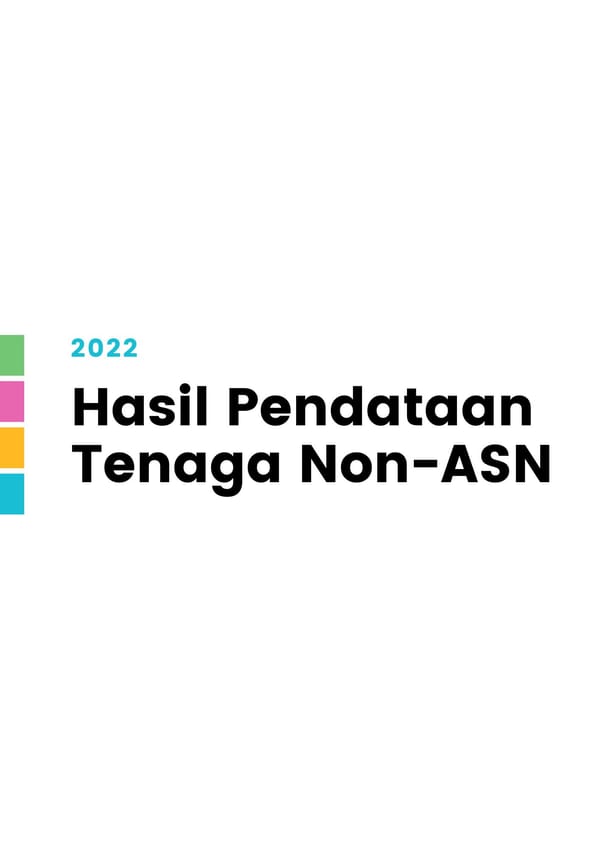 Pengumuman Hasil Pendataan Tenaga Non-ASN