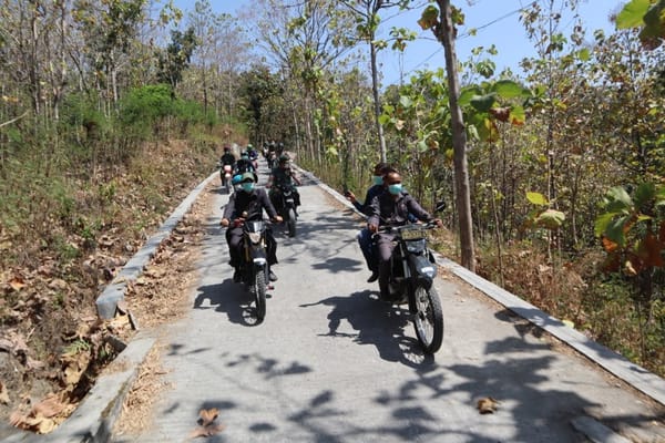 TMMD di Terjan Selesai, Bupati Minta Warga Rawat Hasilnya