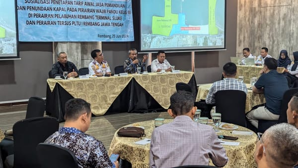 Pelabuhan Sluke Bangkit, Investor Kelola Perairan Wajib Pandu