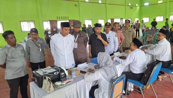 Kondusif, Pemkab Rembang Pantau Pilkada di 11 TPS