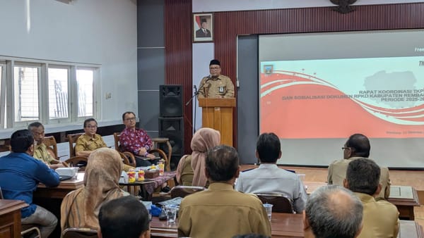 Pemkab Rembang Dorong TKPKD dan Swasta Tancap Gas Tekan Kemiskinan di Awal 2025